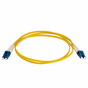 Патч-корд оптический LANMASTER, LSZH, дуплексный, LC/UPC-LC/UPC, SM OS2, 2 мм